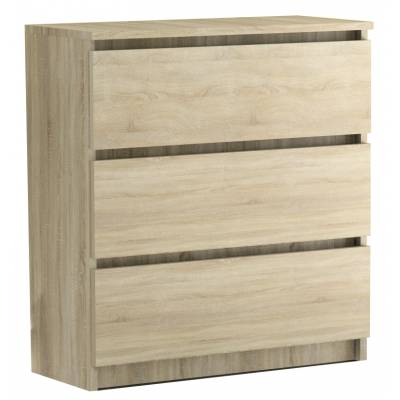 Komoda RICO 3S SONOMA 80 cm
